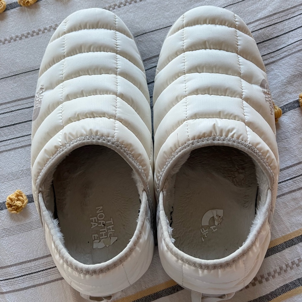 North Face slip on size 10